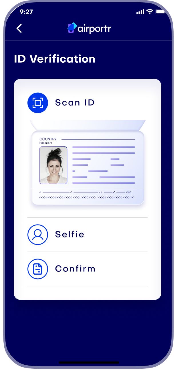 ID verification screen