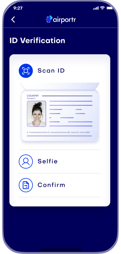 ID verification screen
